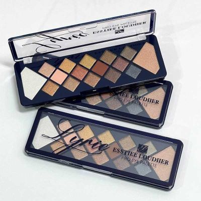 پالت سایه 16 رنگ استی لادر Esstiee Loudiier مدل Pro Eye Palette